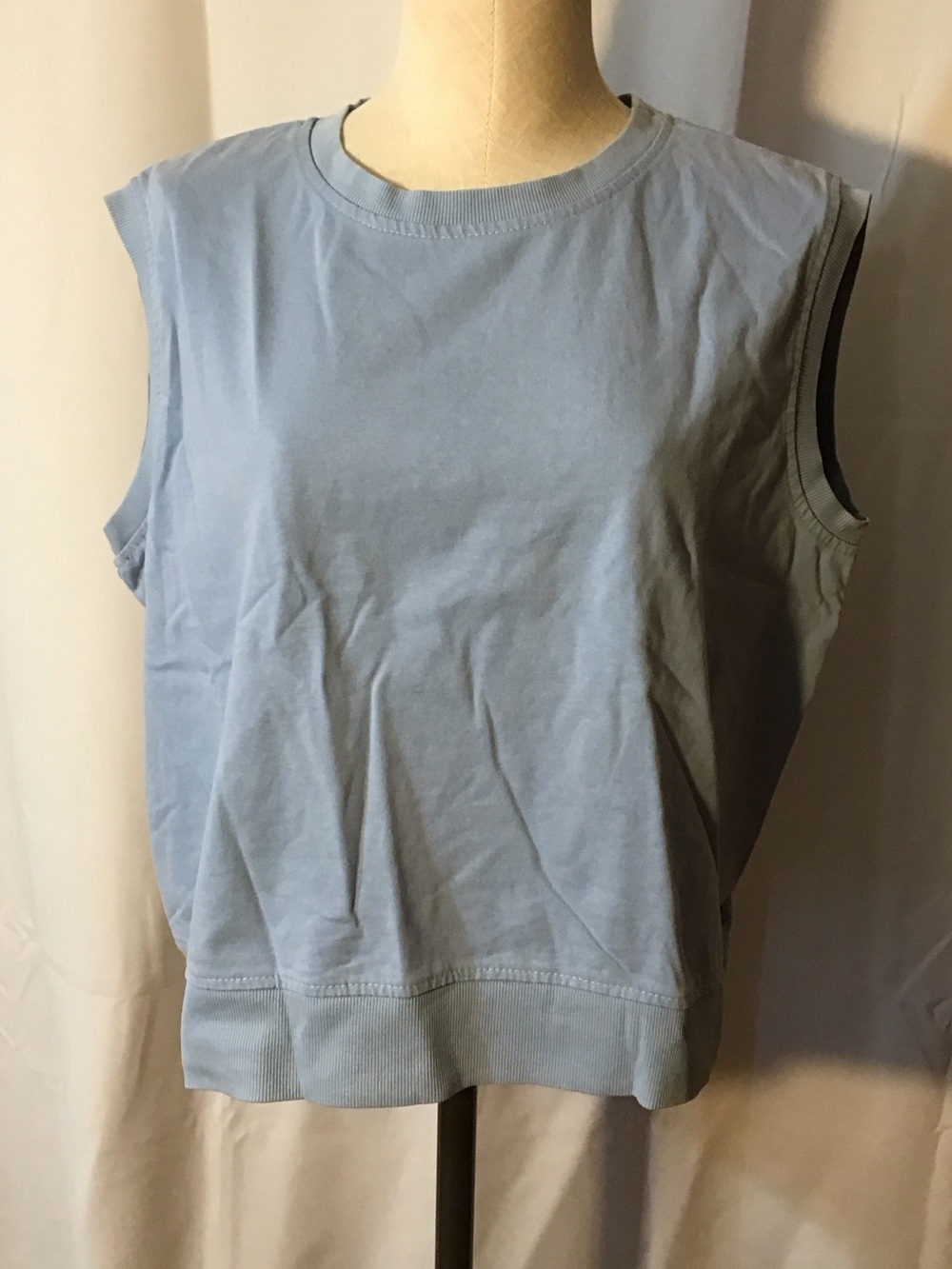 Source Unknown Light Blue Muscle Tank Top & Skort Set